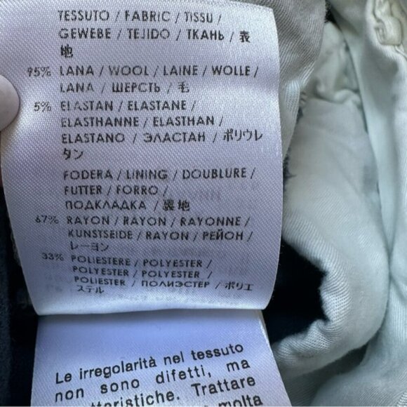 Gucci Mid Rise Wool Blend Boot Cut Trousers Sz 38 IT - Picture 10 of 16